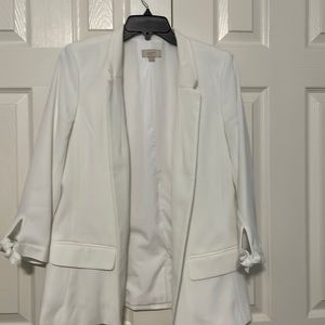 Loft white blazer size M